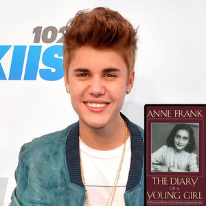 Justin Bieber, Diary of Anne Frank Justin Bieber, Diary of Anne Frank
